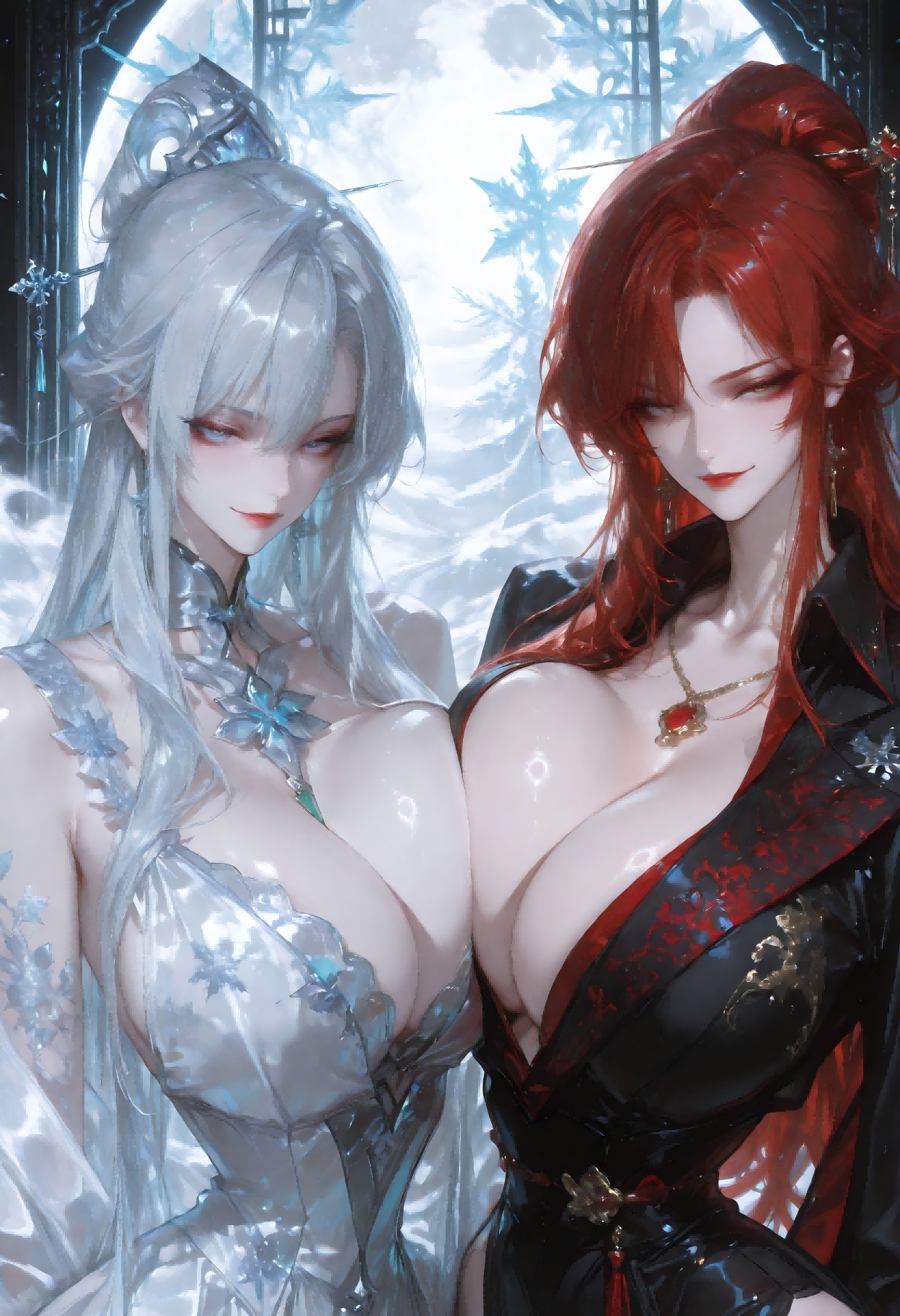 <size=26><color=#FF69B4>【拟态】</color><color=#AA0FD0>好感度变化（霜予炎）</color> preview