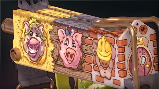The Three Little Pigs ~ MAC-10