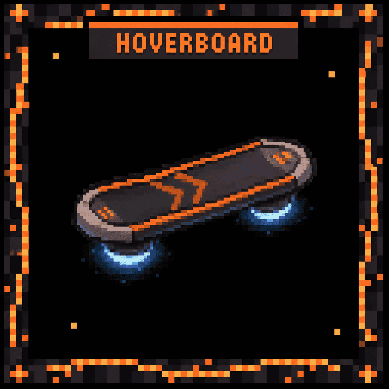 Hoverboard Through Trees