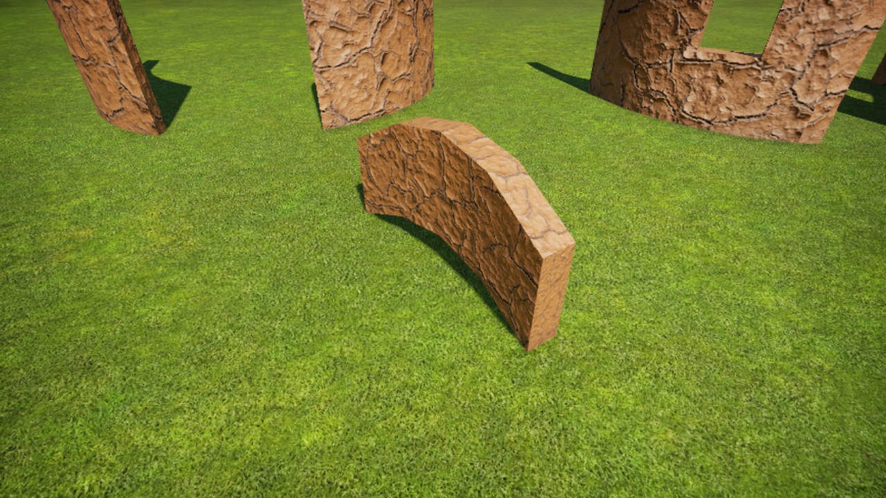 Small Curved Arch