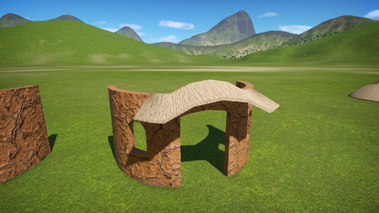 Thatched Edge Arch Trim