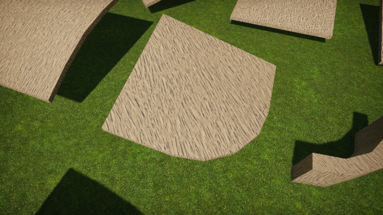 1m Beveled Outer Corner