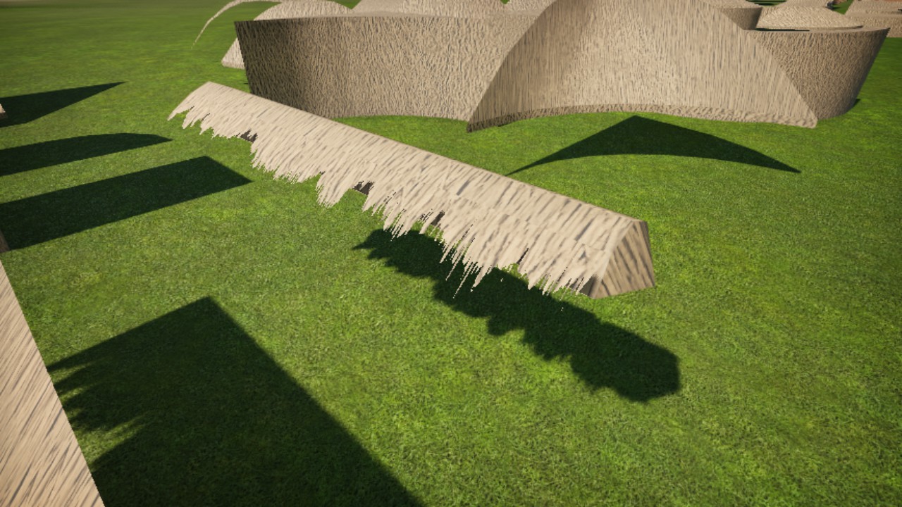 Thatched Roof Top Trim