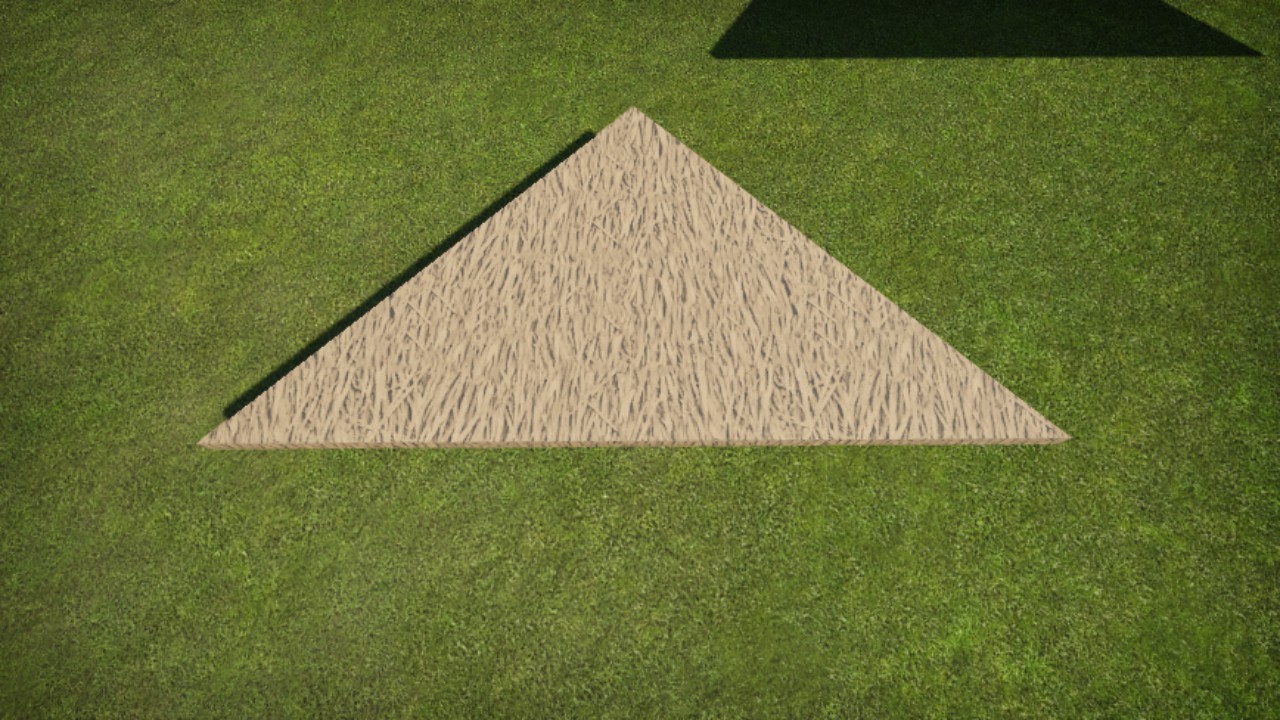 Flat Tri Roof