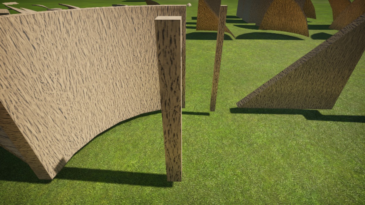 4m Wall trim Thatched