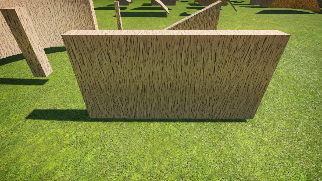 2m Wall Thatched
