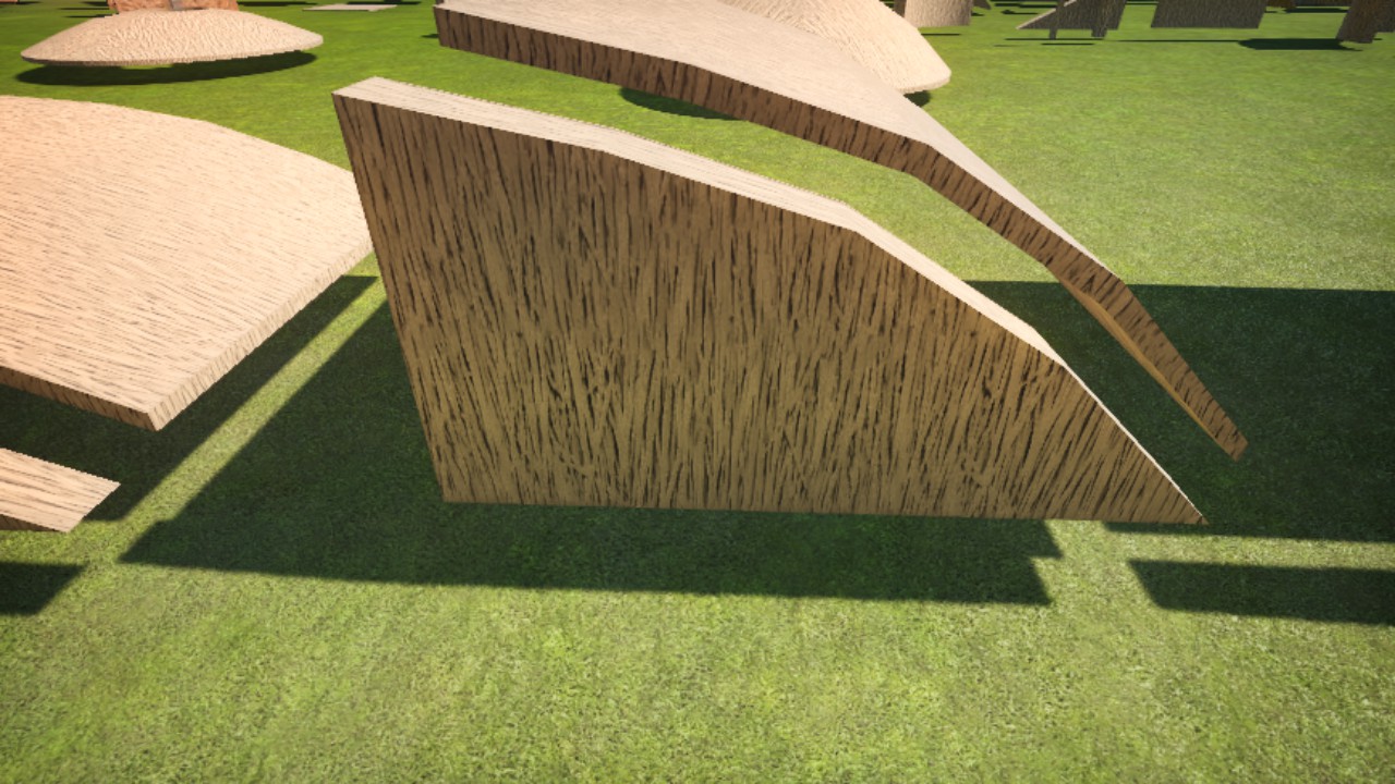 2m Slope Wall
