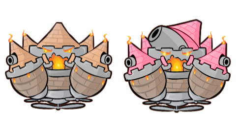Halloween Accessory Transparency - Flying Castle