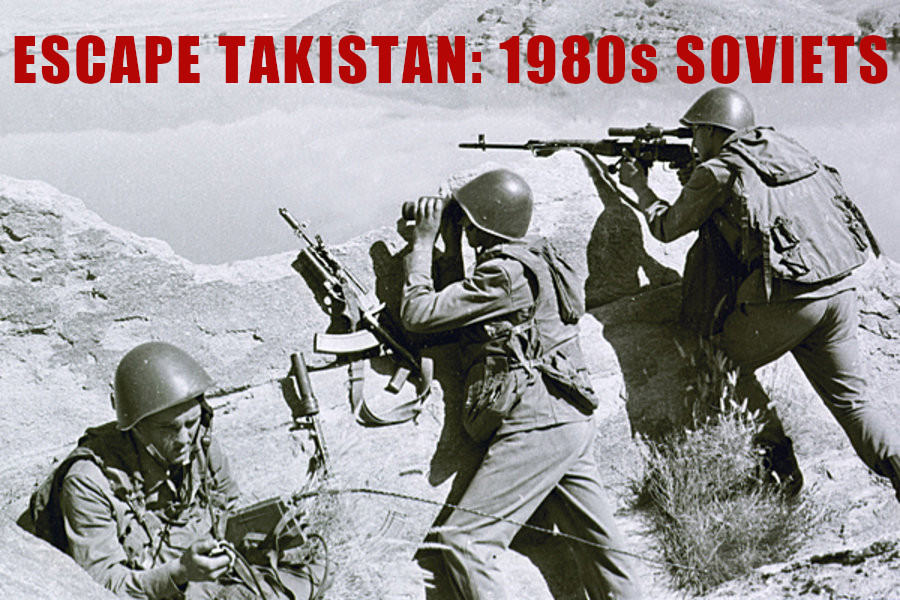 Escape Takistan - 1980s Soviets