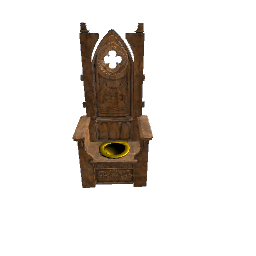 Throne toilet