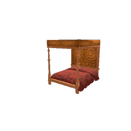 Medieval 4 post bed