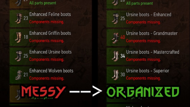 Consistent Upgrade Names preview