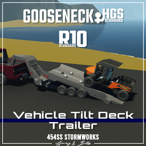 Vehicle Tilt Deck Gooseneck Trailer (HGS/SIBTaT)