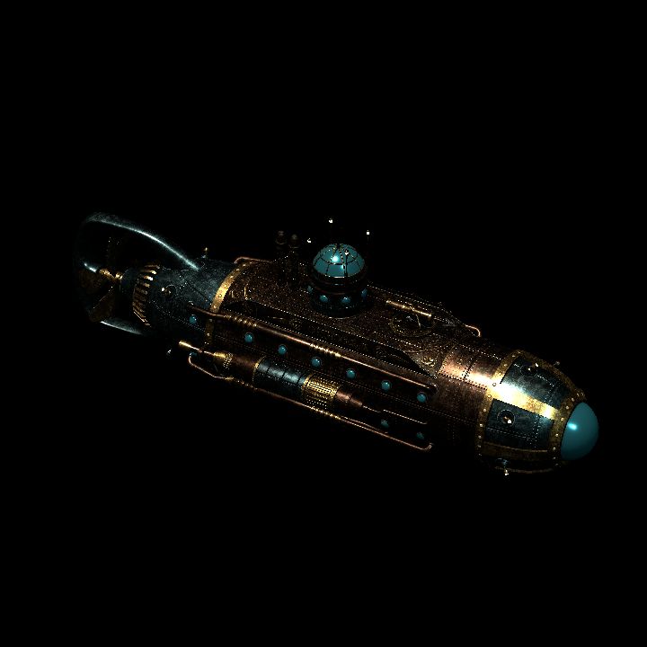 Steampunk Submarine preview