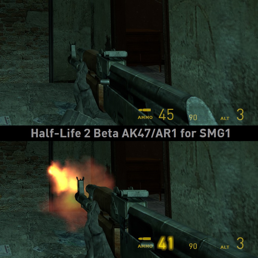 Beta AK47 for SMG1