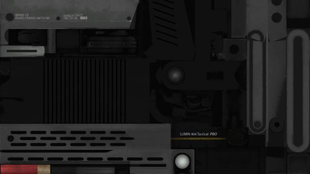 More "realistic" unfolded SPAS-12 reload