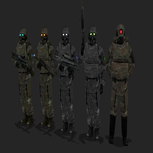 Combine Reskins (Military)