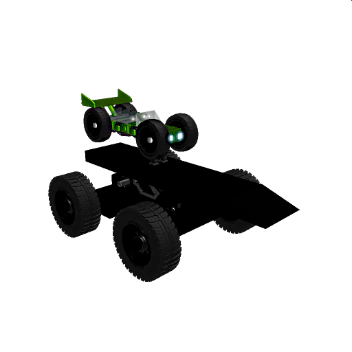 rc car with a rc carer