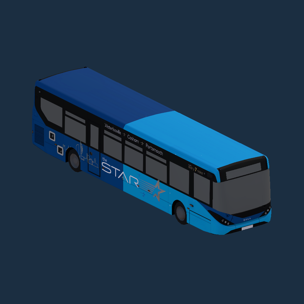 Enviro 200 MMC 11.5 First Solent The Star