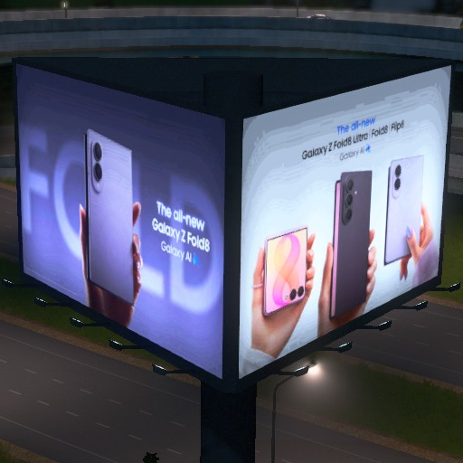 Samsung Fold8 Series Billboard preview