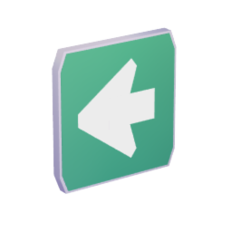 Square Left Sign