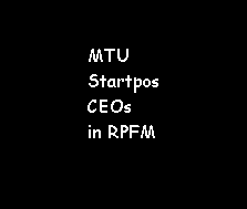 MTU Startpos + CEOs