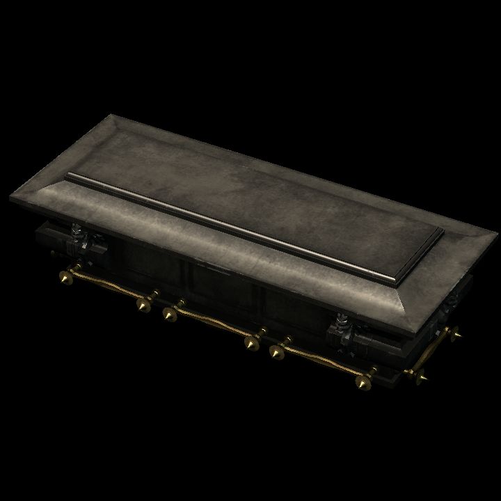 Coffin, Ornate