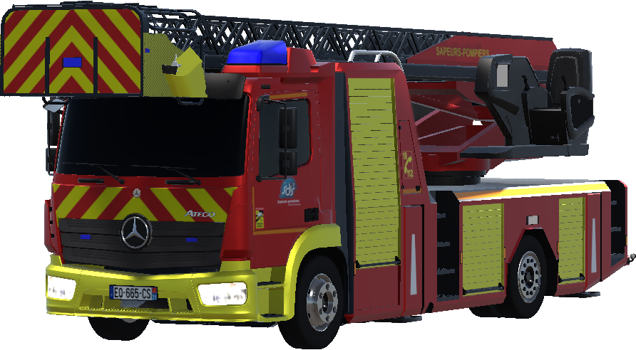 Mercedes-Benz Atego 2019 | Service Départemental d'Incendie et de Secours de la Haute-Garonne SDIS31