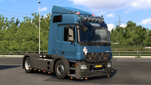 Mercedes Actros MP3 TMP FULLSET