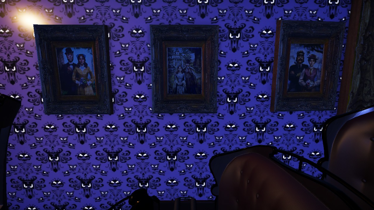 N° 1 - 0.70 CM X 0.91 CM - HAUNTED MANSION