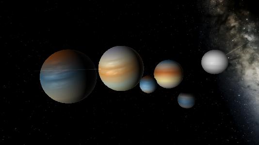 Largest planets discovered