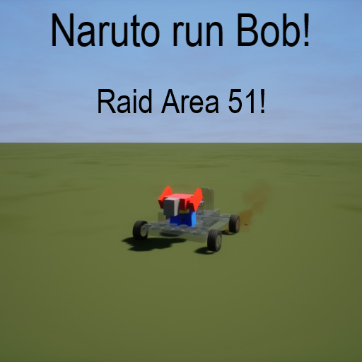 Bob doing the naruto run