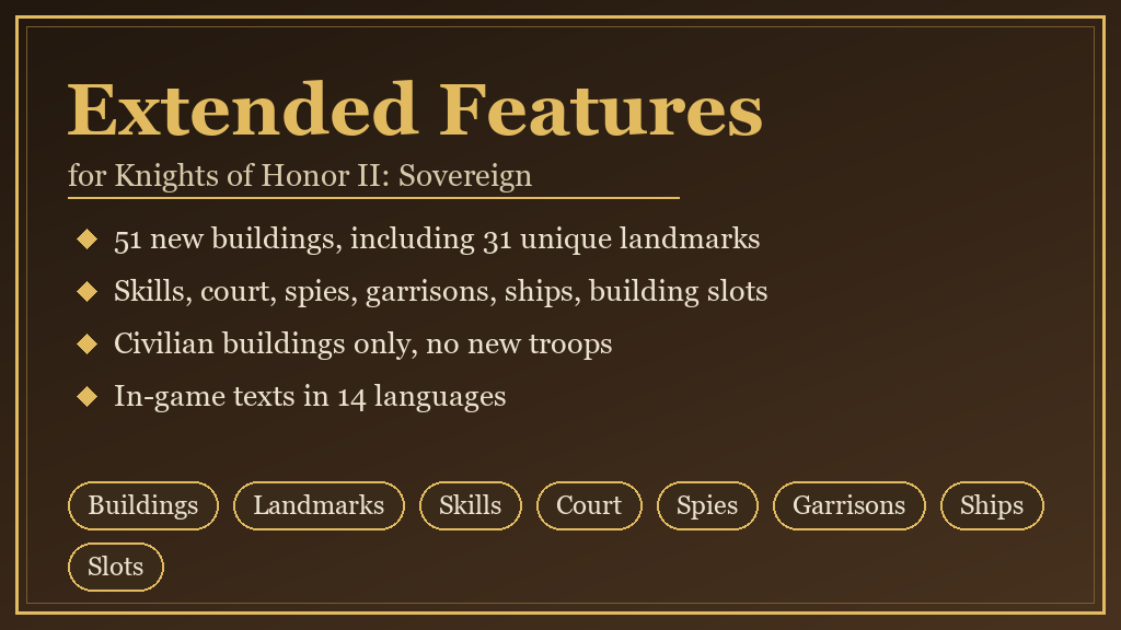 Extended Features preview