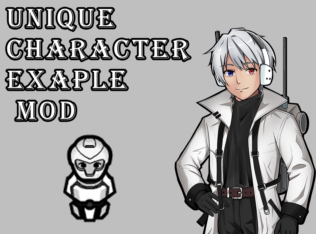 Unique Character Exaple Mod独特角色教程MOD mod preview for RimWorld