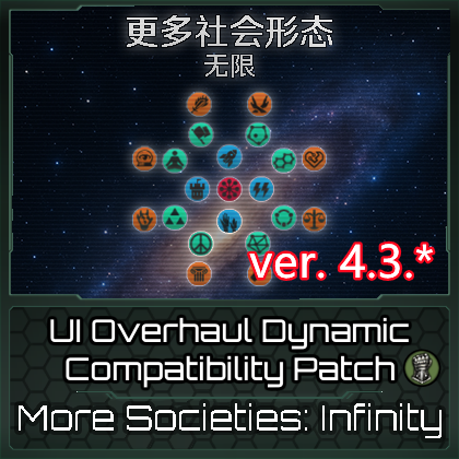 UI Overhaul Dynamic + More Societies: Infinity 4.3