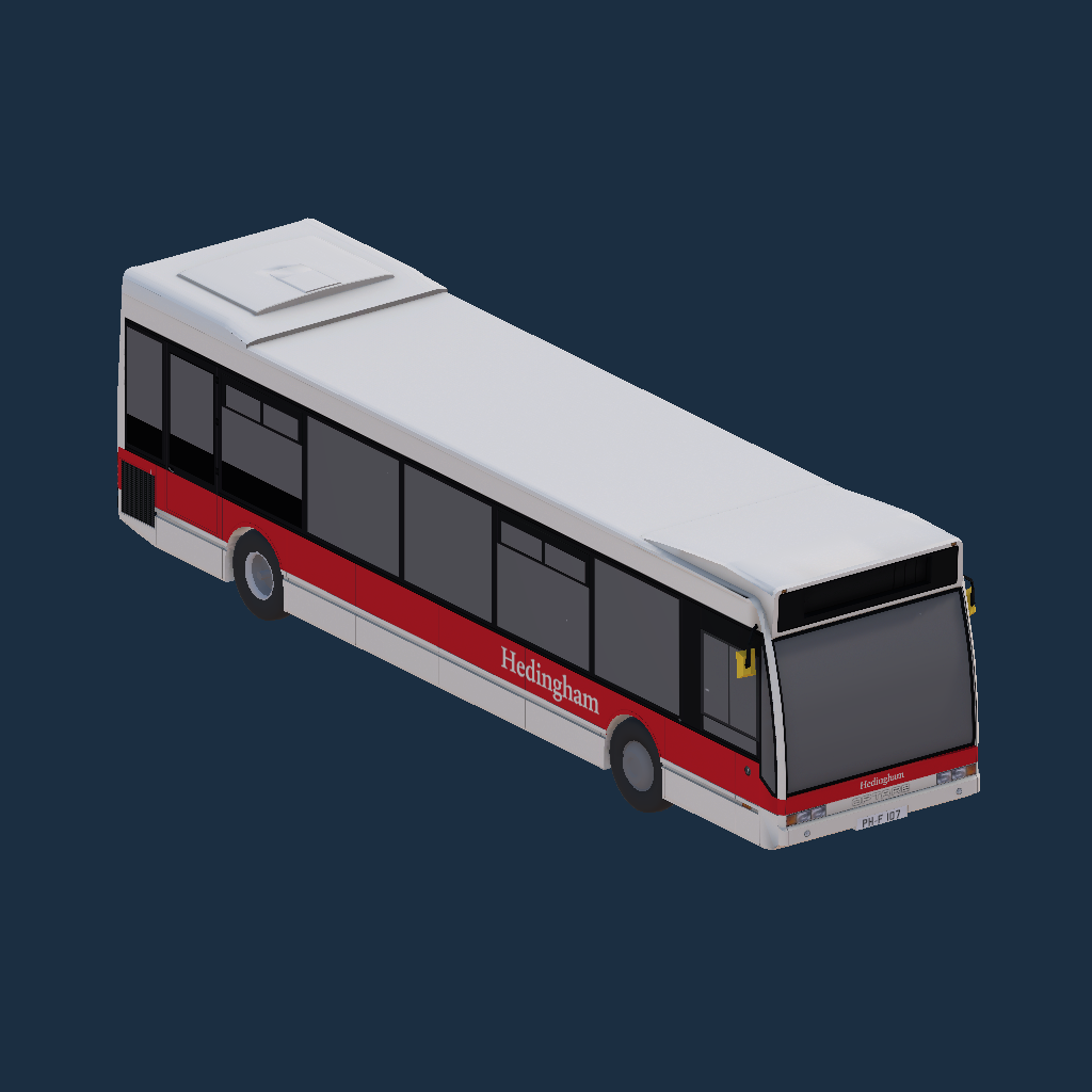Go East-Anglia Hedingham Optare Excel MK1 Branded
