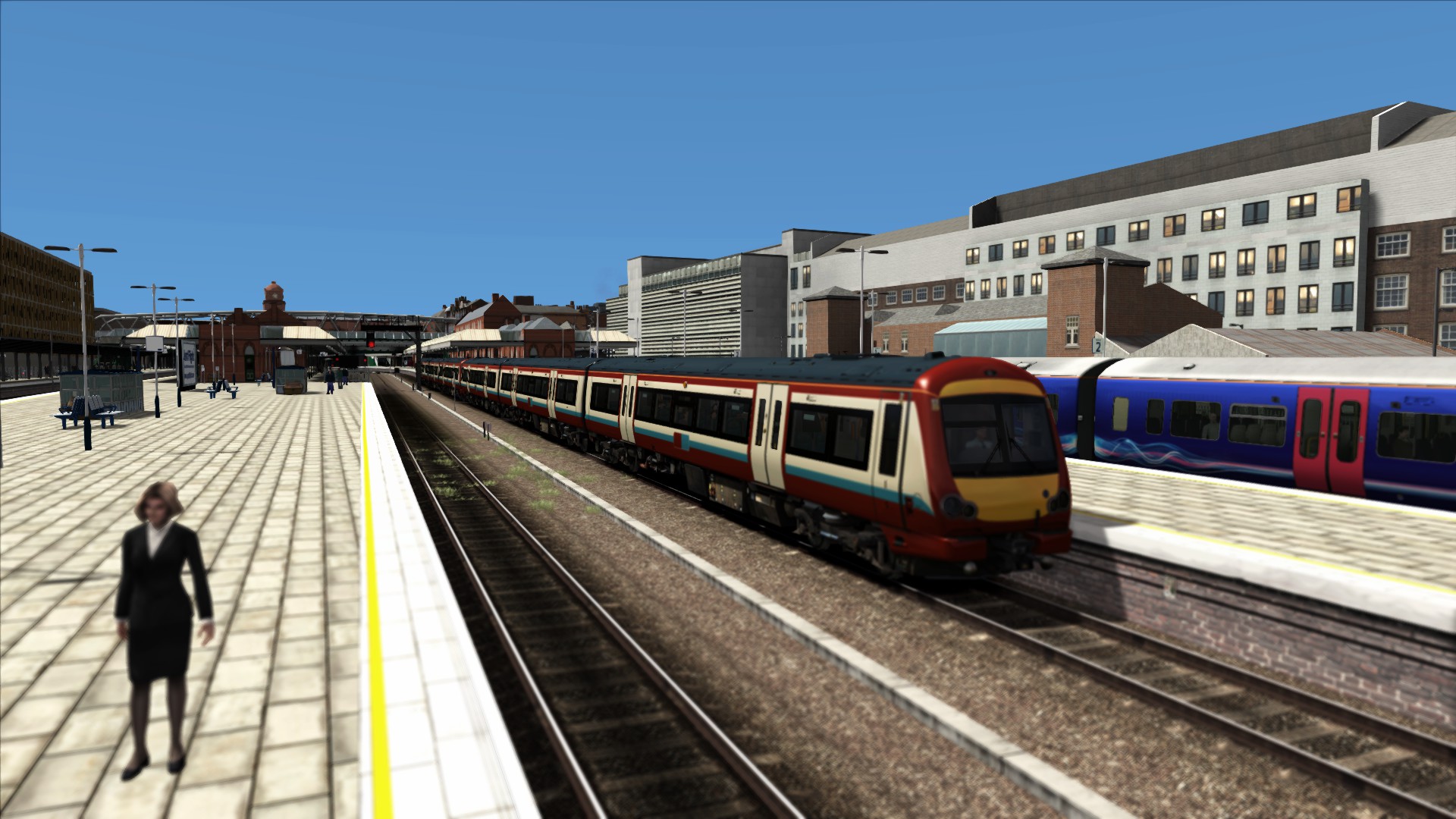 56476 Class C170 Commuter Passenger 6 cars to Lincoln