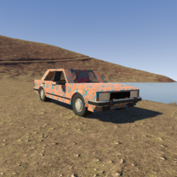 Taxi Simulator 2 Car (Rusty)