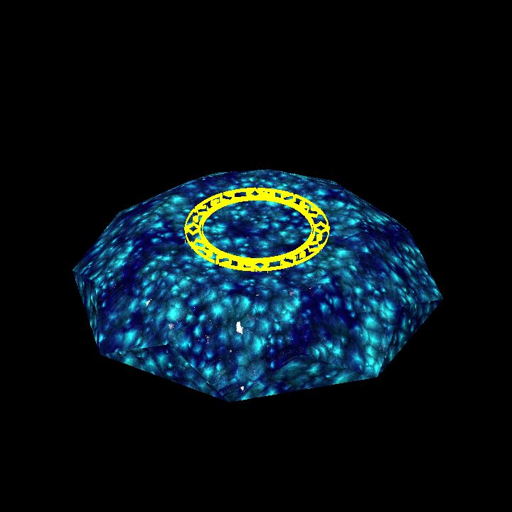 A glowing sigil stone C - circle 1