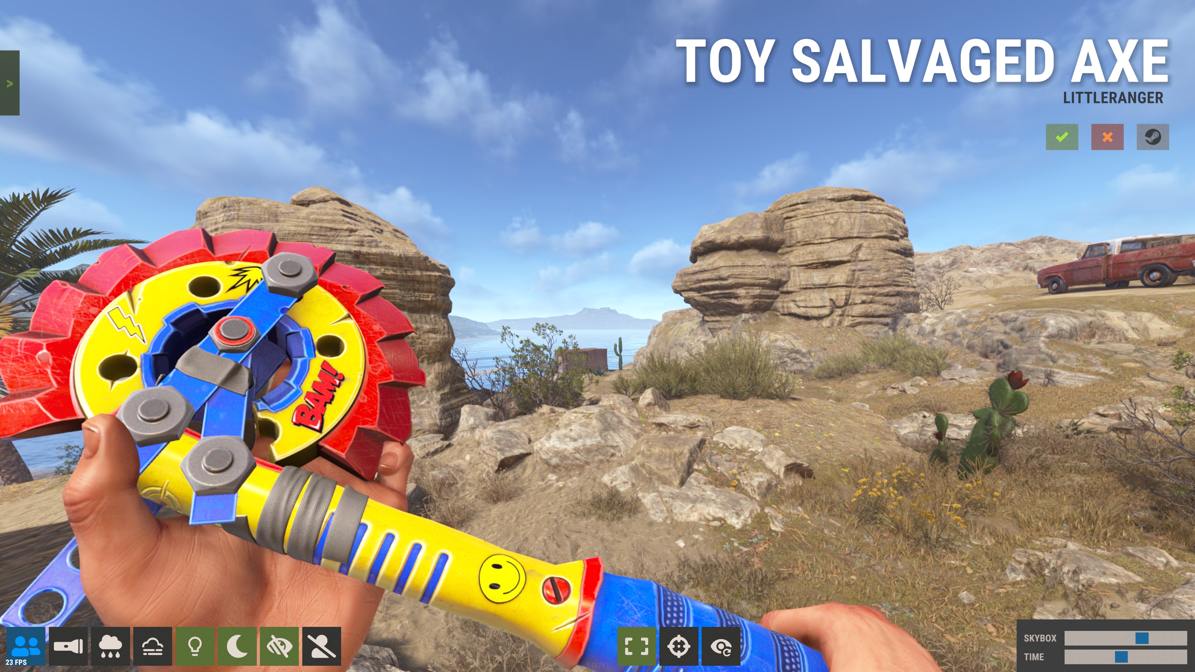 Toy Salvaged Axe thumbnail 2