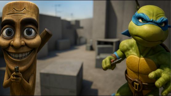 MIRAGE WITH FPS BOOST AND RANDOM MODELS ON EVERY SPAWN