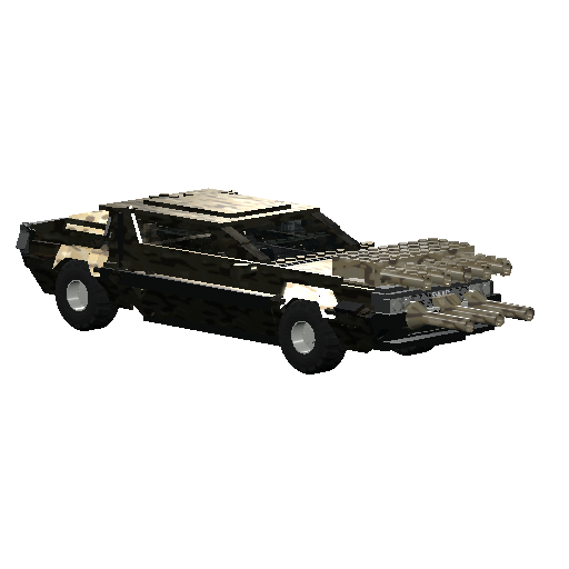 delorian with seats desert edishion
