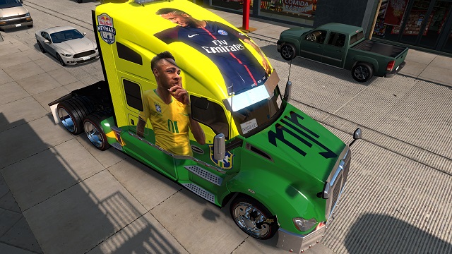 Neymar For kenworth t680, peterbilt Viper and VOLVO