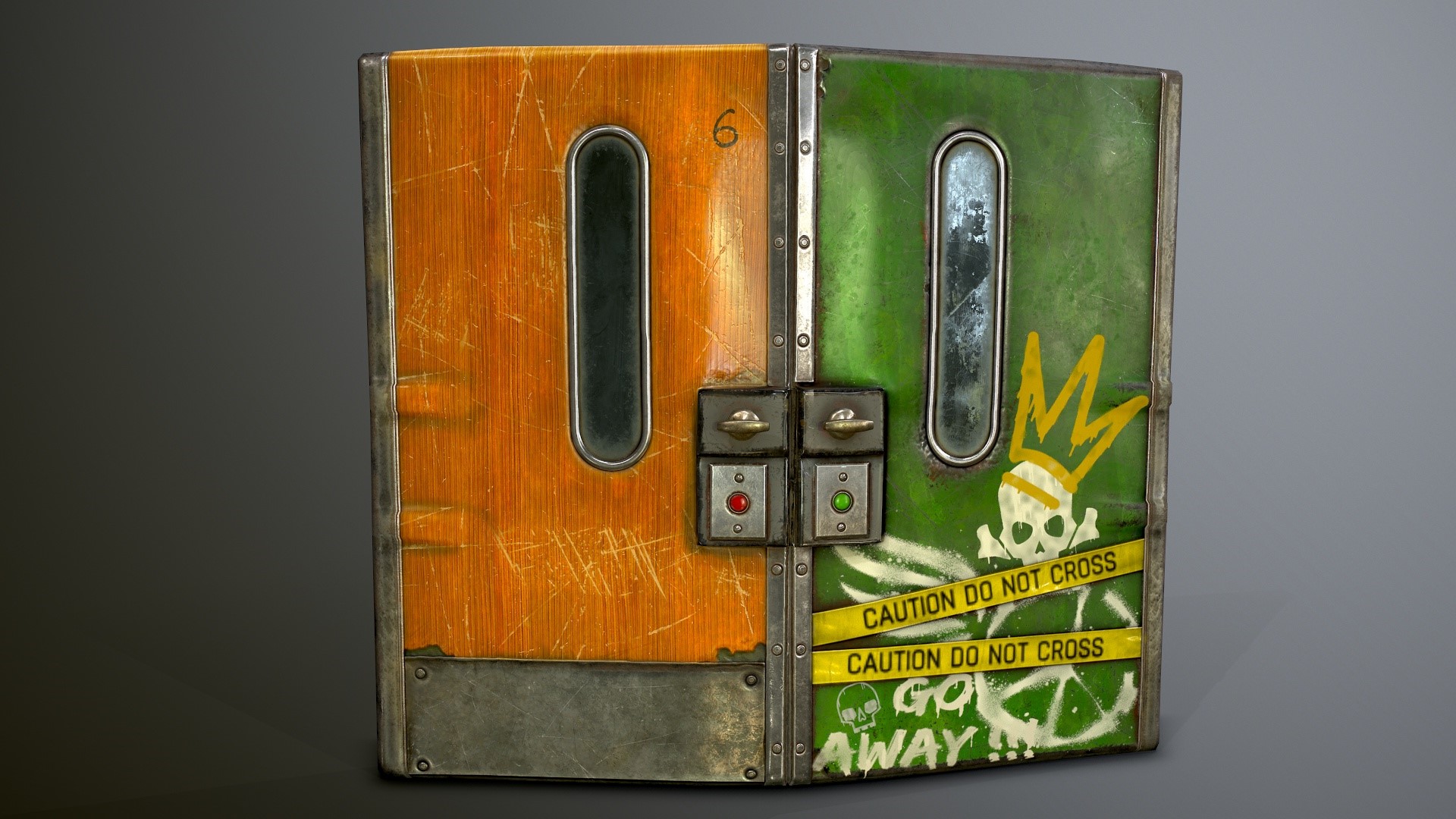 Lab Elevator Double Door