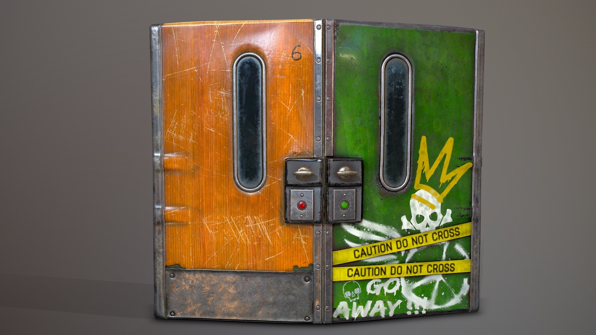 Lab Elevator Double Door