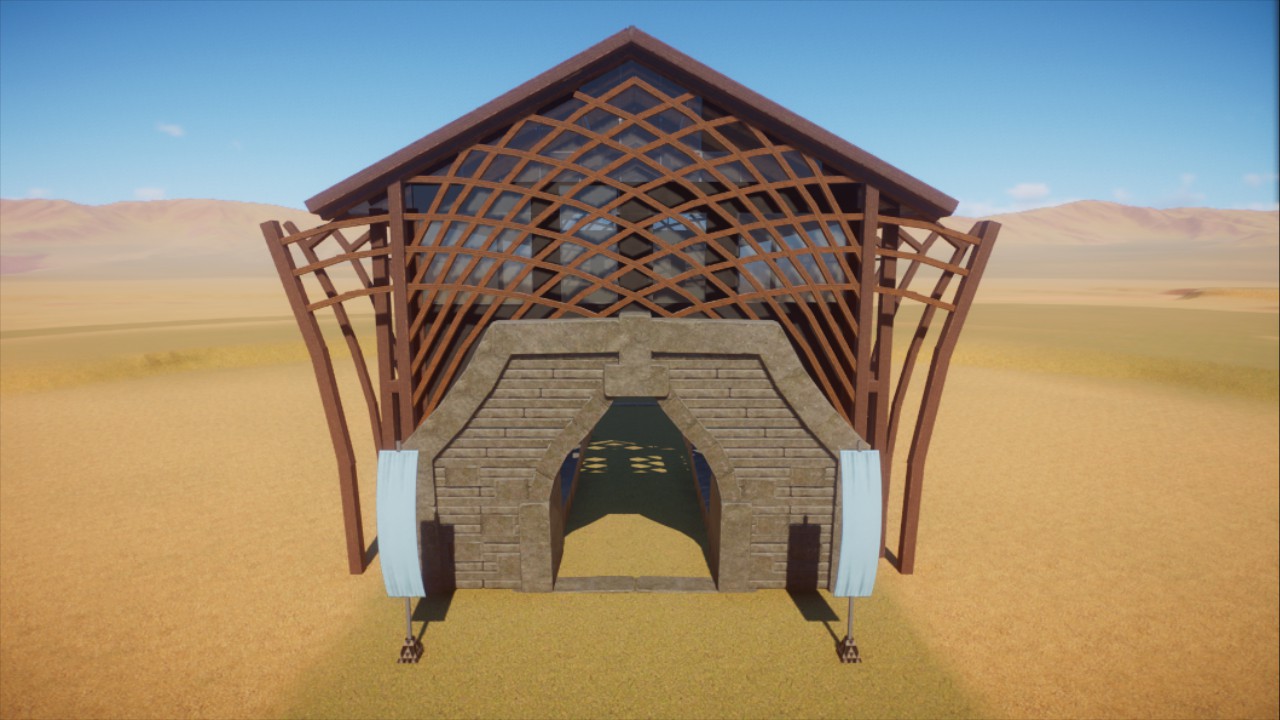 Arched Entryway