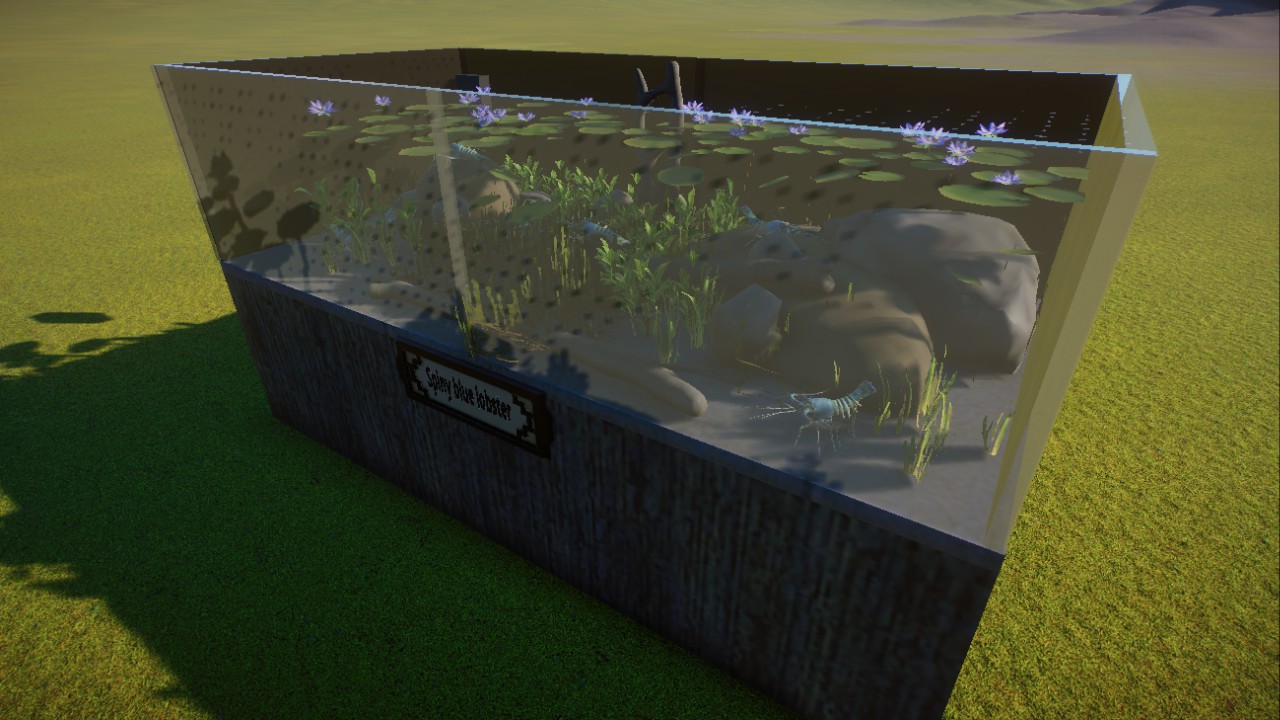 Lobster aquarium, required mods