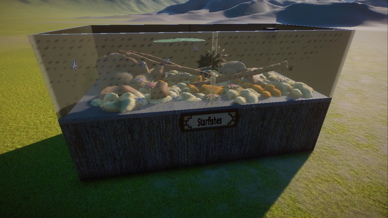 Starfish aquarium, required mods