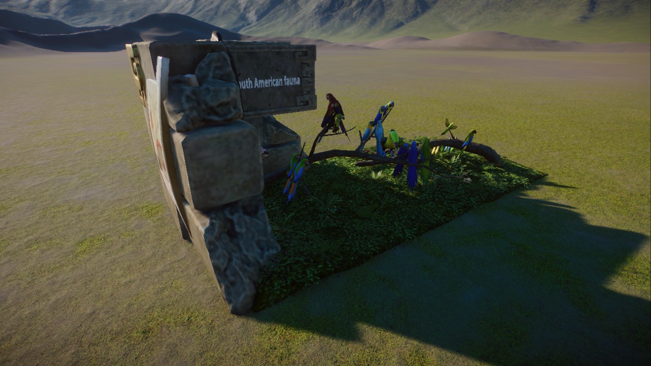 South America fauna, requred mods