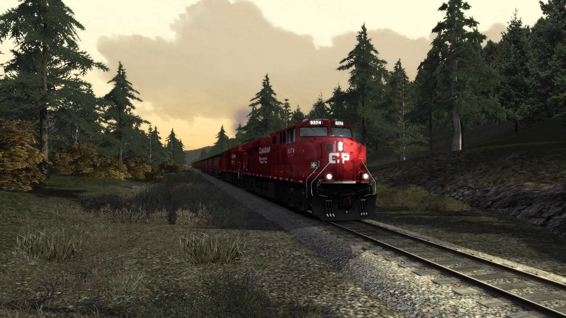 Canadian Pacific 303 Calgary Thornton Yard, AB - Vancouver, BC